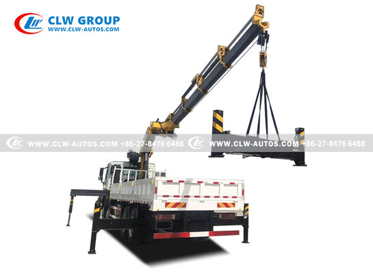 Sinotruk HOWO 8x4 20-Ton Knuckle Boom Crane Truck with 360° Rotation and Multi-Segment Articulated Folding Boom