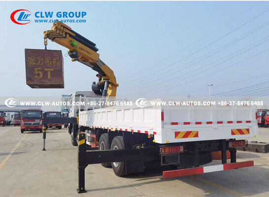 Sinotruk HOWO 8x4 20-Ton Knuckle Boom Crane Truck with 360° Rotation and Multi-Segment Articulated Folding Boom