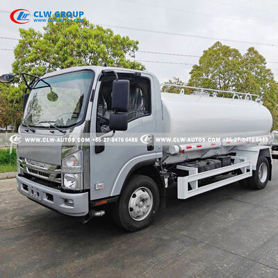 ISUZU 600P 5,000L 304-2B Stainless Steel Water Tanker Truck with 130HP Euro V Engine for Potable Water & Dust Control