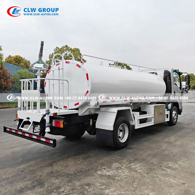 ISUZU 600P 5,000L 304-2B Stainless Steel Water Tanker Truck with 130HP Euro V Engine for Potable Water & Dust Control