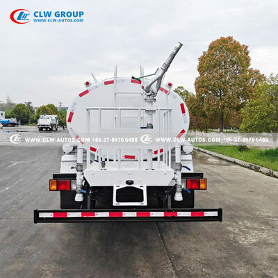 ISUZU 600P 5,000L 304-2B Stainless Steel Water Tanker Truck with 130HP Euro V Engine for Potable Water & Dust Control