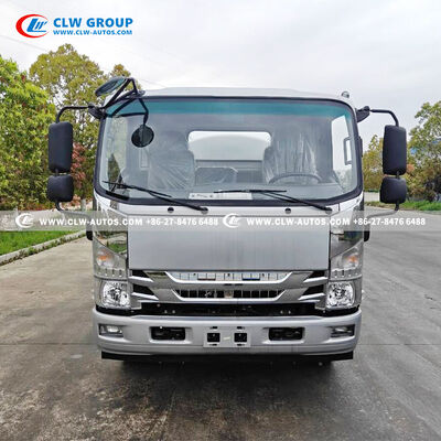 ISUZU 600P 5,000L 304-2B Stainless Steel Water Tanker Truck with 130HP Euro V Engine for Potable Water & Dust Control