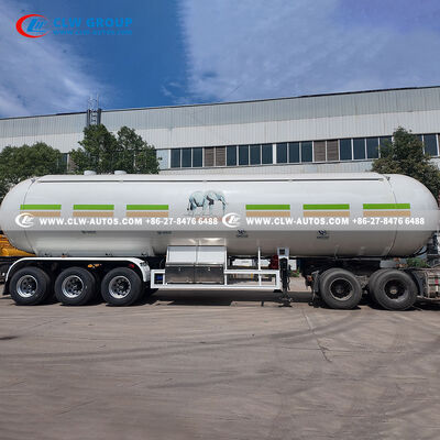 Tri-Axle 60m³ LPG Tanker Trailer with Q345R Steel Tank and USA CORKEN Pump for Bulk Gas Distribution