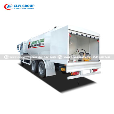 Dongfeng Tianjin 6x4 10-Ton CNG Transport Truck with Comprehensive Safety Systems for Heavy-Duty Gas Delivery