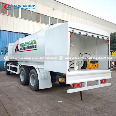 Dongfeng Tianjin 6x4 10-Ton CNG Transport Truck with Comprehensive Safety Systems for Heavy-Duty Gas Delivery