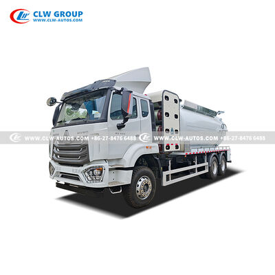 15m³ CNG Vacuum Sewage Suction Truck with Jurop Vacuum Pump for Municipal Sewer Dredging