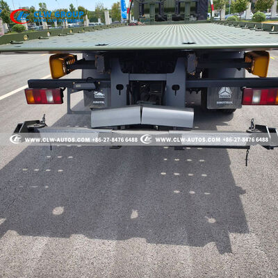 Sinotruk HOWO 4x2 6-Ton Flatbed Wrecker with 5-Ton Winch and Multi-Valve Control Tow Truck