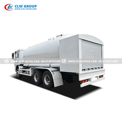 SHACMAN L3000 RHD 15m³ LPG Bobtail Truck with Q345R Steel Tank for African Markets