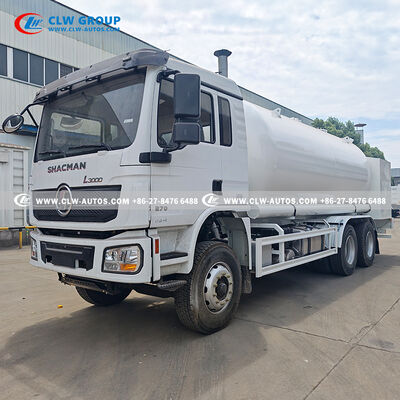 SHACMAN L3000 RHD 15m³ LPG Bobtail Truck with Q345R Steel Tank for African Markets