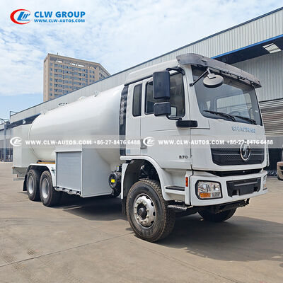 SHACMAN L3000 RHD 15m³ LPG Bobtail Truck with Q345R Steel Tank for African Markets