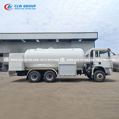 SHACMAN L3000 RHD 15m³ LPG Bobtail Truck with Q345R Steel Tank for African Markets