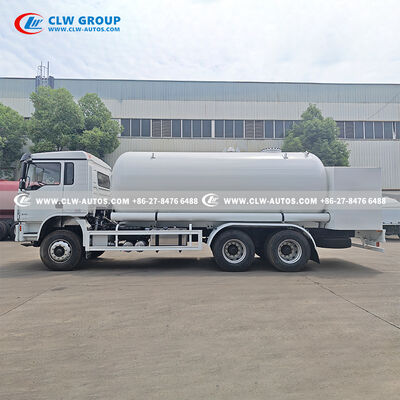 SHACMAN L3000 RHD 15m³ LPG Bobtail Truck with Q345R Steel Tank for African Markets