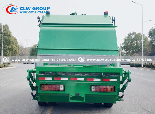 FAW Jiefang Tiger VH 4x2 8m³ Compactor Garbage Truck with PLC Hydraulic Control and High-Pressure Hydraulic Compaction