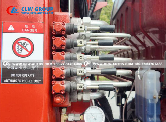 FAW Jiefang Tiger VH 4x2 8m³ Compactor Garbage Truck with PLC Hydraulic Control and High-Pressure Hydraulic Compaction