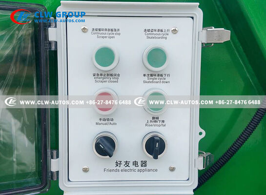 FAW Jiefang Tiger VH 4x2 8m³ Compactor Garbage Truck with PLC Hydraulic Control and High-Pressure Hydraulic Compaction