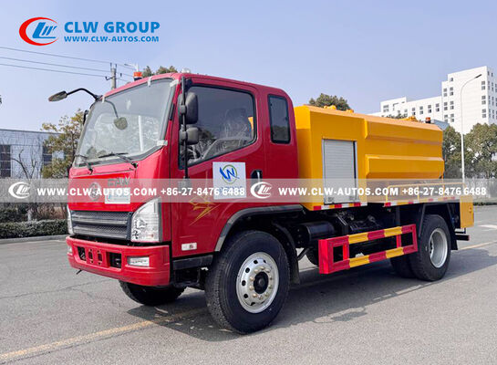 FAW Jiefang Tiger VH 5m³ Sewer Cleaning Vacuum Truck with High-Pressure Jetting and High-Efficiency Vacuum System