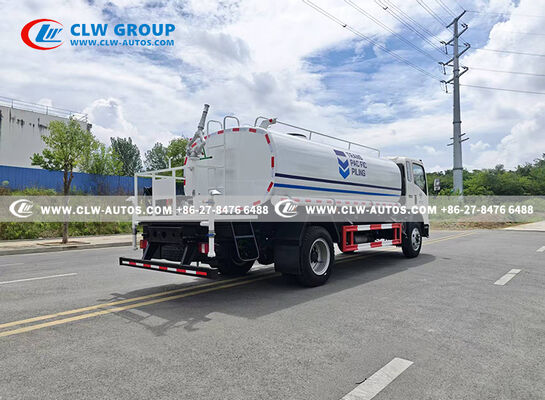 HOWO 10000L Capacity Water Sprinkler Truck with High-Pressure Water Jet and Independent Gasoline Engine