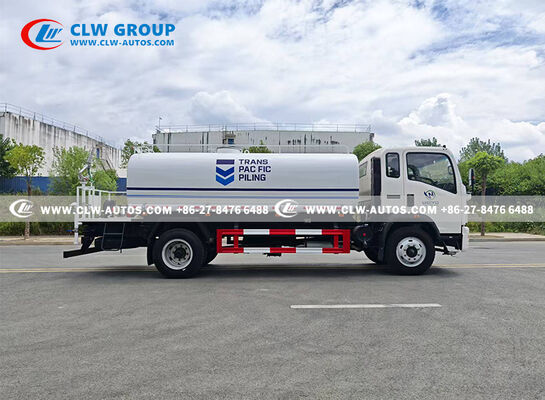 HOWO 10000L Capacity Water Sprinkler Truck with High-Pressure Water Jet and Independent Gasoline Engine