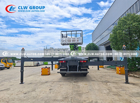 HOWO 6×6 All-Wheel Drive 45m Working Height Aerial Work Truck with 360° Continuous Rotation