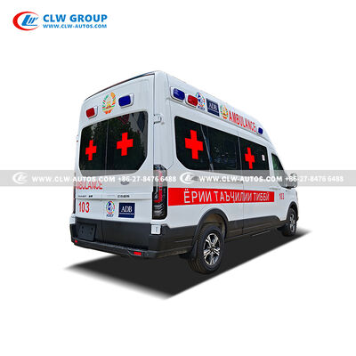 Ford Transit T8 4x2 ICU-Grade Ambulance with Negative Pressure System and Ford 2.3T Diesel Engine