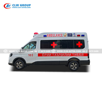 Ford Transit T8 4x2 ICU-Grade Ambulance with Negative Pressure System and Ford 2.3T Diesel Engine