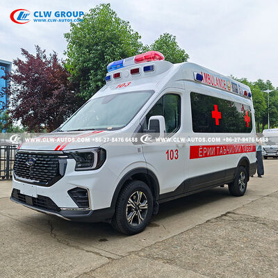 Ford Transit T8 4x2 ICU-Grade Ambulance with Negative Pressure System and Ford 2.3T Diesel Engine