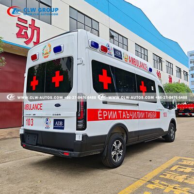Ford Transit T8 4x2 ICU-Grade Ambulance with Negative Pressure System and Ford 2.3T Diesel Engine