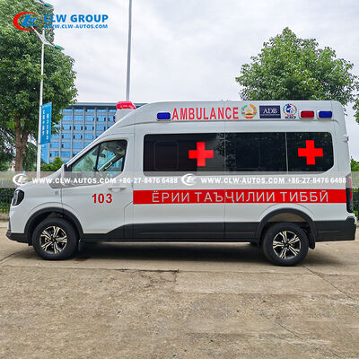 Ford Transit T8 4x2 ICU-Grade Ambulance with Negative Pressure System and Ford 2.3T Diesel Engine