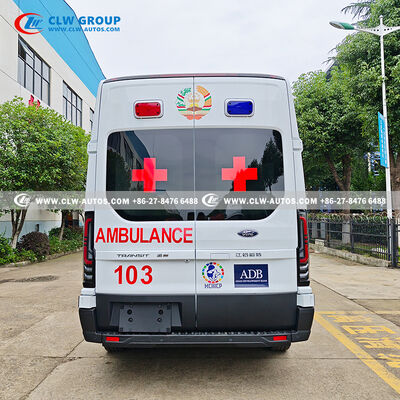 Ford Transit T8 4x2 ICU-Grade Ambulance with Negative Pressure System and Ford 2.3T Diesel Engine