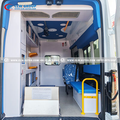 Ford Transit T8 4x2 ICU-Grade Ambulance with Negative Pressure System and Ford 2.3T Diesel Engine