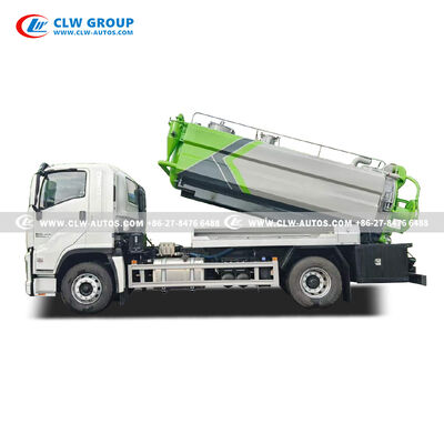 ISUZU 4x2 Vacuum Suction Truck with High-Pressure Jetting System and Fully Sealed Leak-Proof Design