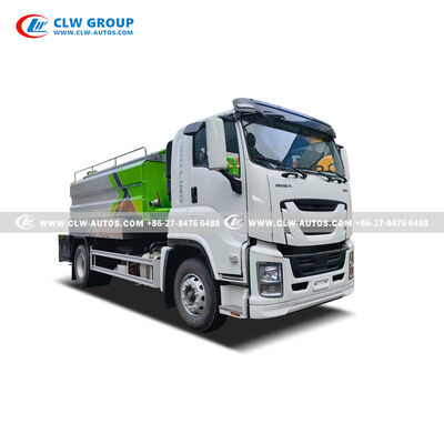 ISUZU 4x2 Vacuum Suction Truck with High-Pressure Jetting System and Fully Sealed Leak-Proof Design