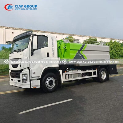 ISUZU 4x2 Vacuum Suction Truck with High-Pressure Jetting System and Fully Sealed Leak-Proof Design