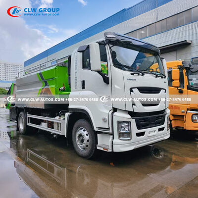 ISUZU 4x2 Vacuum Suction Truck with High-Pressure Jetting System and Fully Sealed Leak-Proof Design