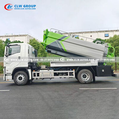 ISUZU 4x2 Vacuum Suction Truck with High-Pressure Jetting System and Fully Sealed Leak-Proof Design