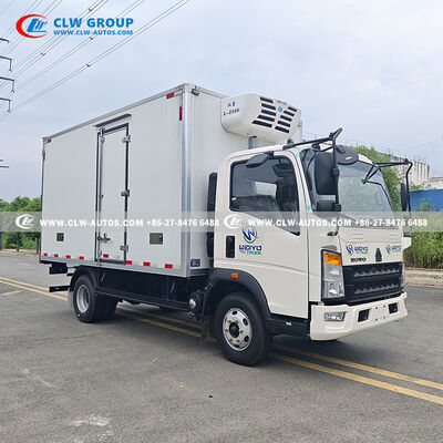 HOWO 4.2m Refrigerated Truck for Cold Chain Delivery