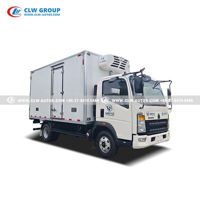 HOWO 4.2m Refrigerated Truck for Cold Chain Delivery