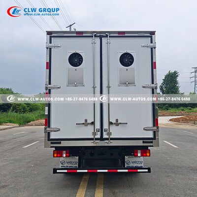 HOWO 4X2 4.2m Day-Old Chick Transport Truck with 20,000 Chick Capacity and Hanxue L-Z560 Refrigeration Unit