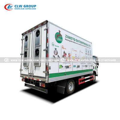 ISUZU KV100 RHD 20,000-Chick Transport Truck with Carrier Refrigeration and Insulated FRP Cargo Box