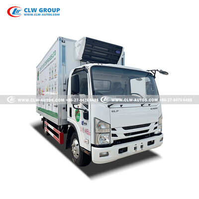 ISUZU KV100 RHD 20,000-Chick Transport Truck with Carrier Refrigeration and Insulated FRP Cargo Box
