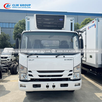 ISUZU KV100 RHD 20,000-Chick Transport Truck with Carrier Refrigeration and Insulated FRP Cargo Box