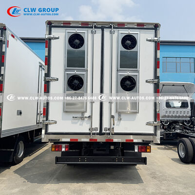 ISUZU KV100 RHD 20,000-Chick Transport Truck with Carrier Refrigeration and Insulated FRP Cargo Box