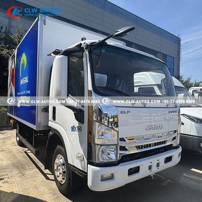 ISUZU KV600 5-Ton Dry Cleaning Delivery Truck with Insulated Cargo Box and 2-Ton Hydraulic Tailgate