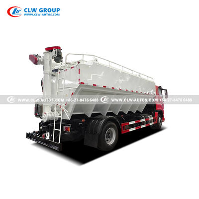 ISUZU 20m³ Bulk Feed Transport Truck For Chicken Feed Delivery