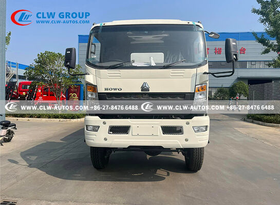 Sinotruk HOWO 4×4 All-Wheel Drive Water Sprinkler Truck with 10,000-liter Capacity and Yuchai 160HP Engine