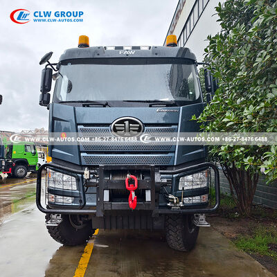 FAW J6P 6×6 25-Ton Off-Road Cargo Truck with 390HP Engine and 10-Ton Winch for Heavy Duty Mining & Logistics