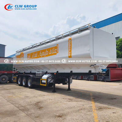 66 CBM Animal Bulk Feed Trailer for Poultry and Livestock Feed Transport