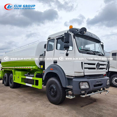 Beiben 6x4 20,000L Water Sprinkler Truck with WEICHAI 280-420HP Engine and Multi-Function Spraying System