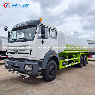 Beiben 6x4 20,000L Water Sprinkler Truck with WEICHAI 280-420HP Engine and Multi-Function Spraying System