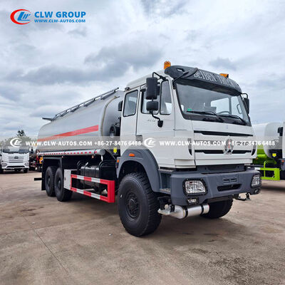 Beiben 6x6 All-Wheel Drive 20,000L 420HP Fuel Tanker Truck for Off-Road Diesel Bowser